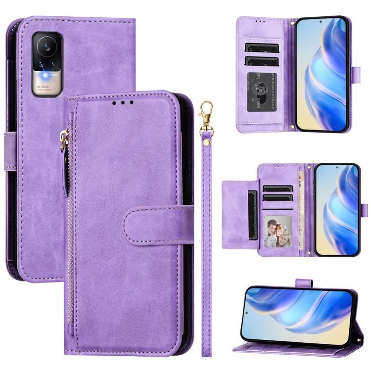 Multi-Card Slots Zipper Wallet Leather Phone Case, For Xiaomi 12 Pro / 12S Pro, For Xiaomi 12 / 12X / 12S, For Xiaomi 12 Lite, For Xiaomi Poco C40 / Redmi 10C, For Xiaomi Civi 1S, For Xiaomi Poco M4 Pro 4G, For Xiaomi Poco X4 Pro 5G                    ...