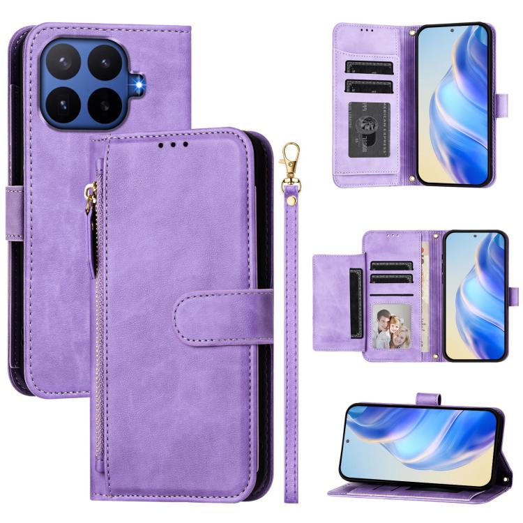 Multi-Card Slots Zipper Wallet Leather Phone Case, For Xiaomi 17 Max 5G, For Xiaomi 17T Pro 5G, For Xiaomi 15T Pro 5G, For Xiaomi 15T 5G, Xiaomi Civi 5 Pro, For Xiaomi 15S Pro, For Xiaomi Poco X7 / Redmi Note 14 Pro 5G, For Xiaomi 15 Ultra