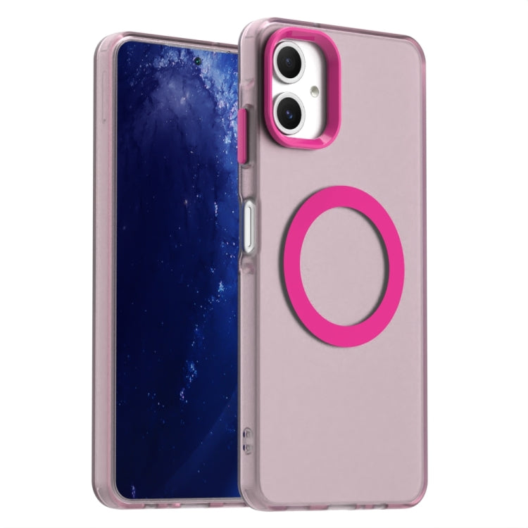 Candy Magsafe PC Hybrid TPU Phone Case, For Samsung Galaxy A06 5G, For Samsung Galaxy A36 5G, For Samsung Galaxy A16 4G, For Samsung Galaxy A16 5G, For Samsung Galaxy A06 4G, For Samsung Galaxy A15 5G