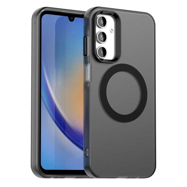 Candy Magsafe PC Hybrid TPU Phone Case, For Samsung Galaxy A06 5G, For Samsung Galaxy A36 5G, For Samsung Galaxy A16 4G, For Samsung Galaxy A16 5G, For Samsung Galaxy A06 4G, For Samsung Galaxy A15 5G
