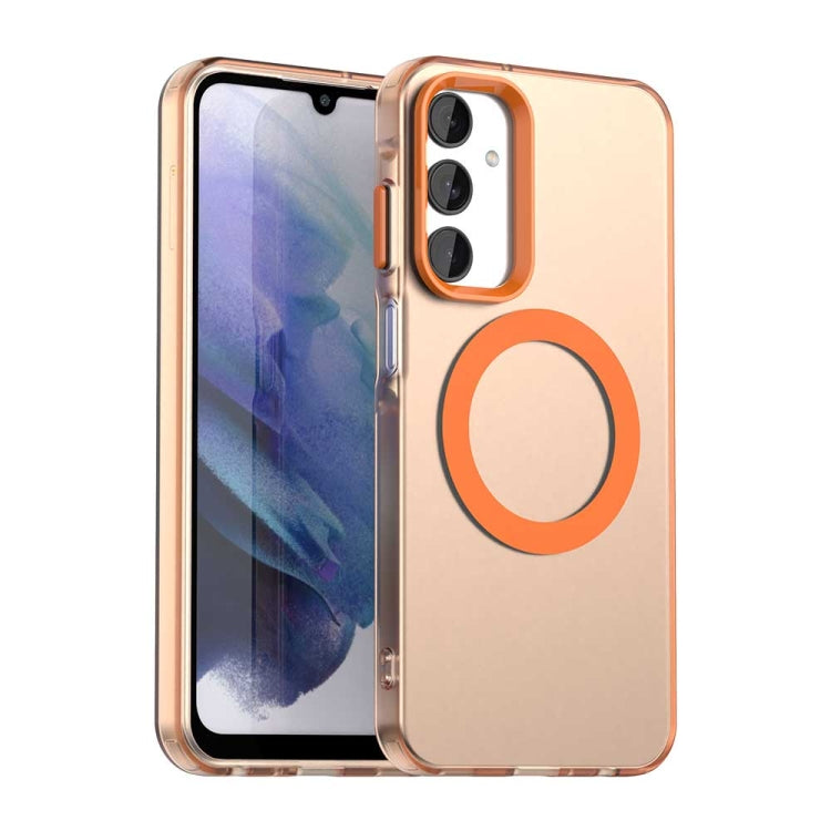 Candy Magsafe PC Hybrid TPU Phone Case, For Samsung Galaxy A55 5G, For Samsung Galaxy A35 5G, For Samsung Galaxy A15 4G, For Samsung Galaxy A05, For Samsung Galaxy A05s, For Samsung Galaxy A25 5G