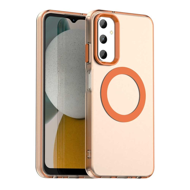 Candy Magsafe PC Hybrid TPU Phone Case, For Samsung Galaxy A55 5G, For Samsung Galaxy A35 5G, For Samsung Galaxy A15 4G, For Samsung Galaxy A05, For Samsung Galaxy A05s, For Samsung Galaxy A25 5G
