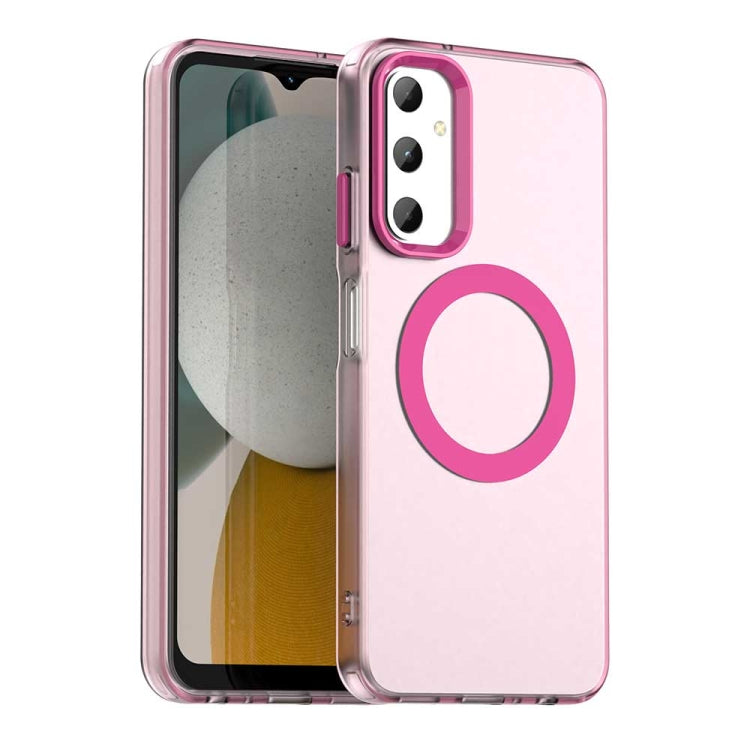 Candy Magsafe PC Hybrid TPU Phone Case, For Samsung Galaxy A55 5G, For Samsung Galaxy A35 5G, For Samsung Galaxy A15 4G, For Samsung Galaxy A05, For Samsung Galaxy A05s, For Samsung Galaxy A25 5G