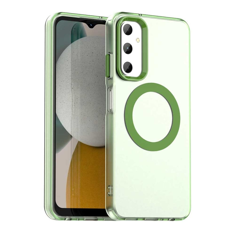 Candy Magsafe PC Hybrid TPU Phone Case, For Samsung Galaxy A55 5G, For Samsung Galaxy A35 5G, For Samsung Galaxy A15 4G, For Samsung Galaxy A05, For Samsung Galaxy A05s, For Samsung Galaxy A25 5G