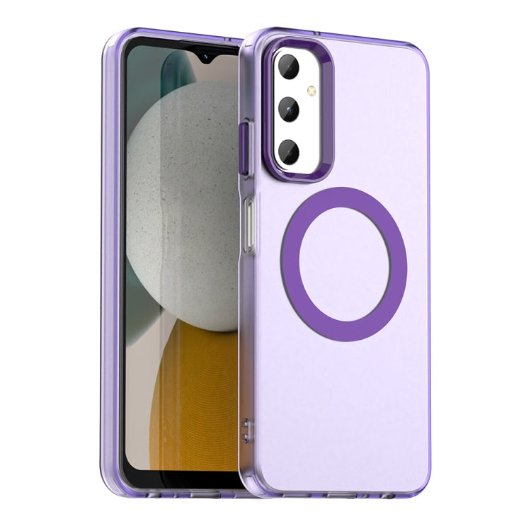 Candy Magsafe PC Hybrid TPU Phone Case, For Samsung Galaxy A55 5G, For Samsung Galaxy A35 5G, For Samsung Galaxy A15 4G, For Samsung Galaxy A05, For Samsung Galaxy A05s, For Samsung Galaxy A25 5G