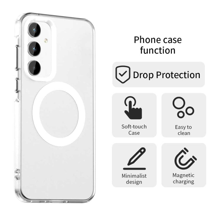 Candy Magsafe PC Hybrid TPU Phone Case, For Samsung Galaxy A55 5G, For Samsung Galaxy A35 5G, For Samsung Galaxy A15 4G, For Samsung Galaxy A05, For Samsung Galaxy A05s, For Samsung Galaxy A25 5G