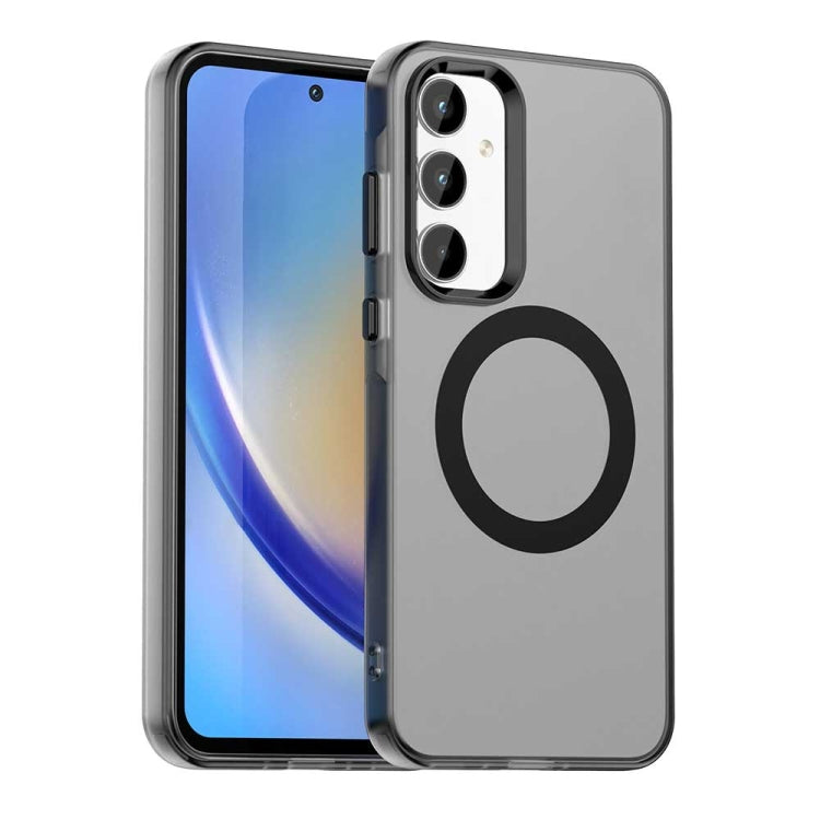 Candy Magsafe PC Hybrid TPU Phone Case, For Samsung Galaxy A55 5G, For Samsung Galaxy A35 5G, For Samsung Galaxy A15 4G, For Samsung Galaxy A05, For Samsung Galaxy A05s, For Samsung Galaxy A25 5G