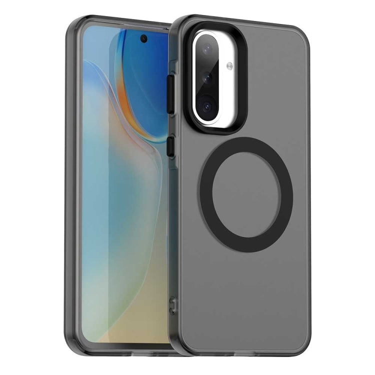 Candy Magsafe PC Hybrid TPU Phone Case, For Samsung Galaxy A06 5G, For Samsung Galaxy A36 5G, For Samsung Galaxy A16 4G, For Samsung Galaxy A16 5G, For Samsung Galaxy A06 4G, For Samsung Galaxy A15 5G
