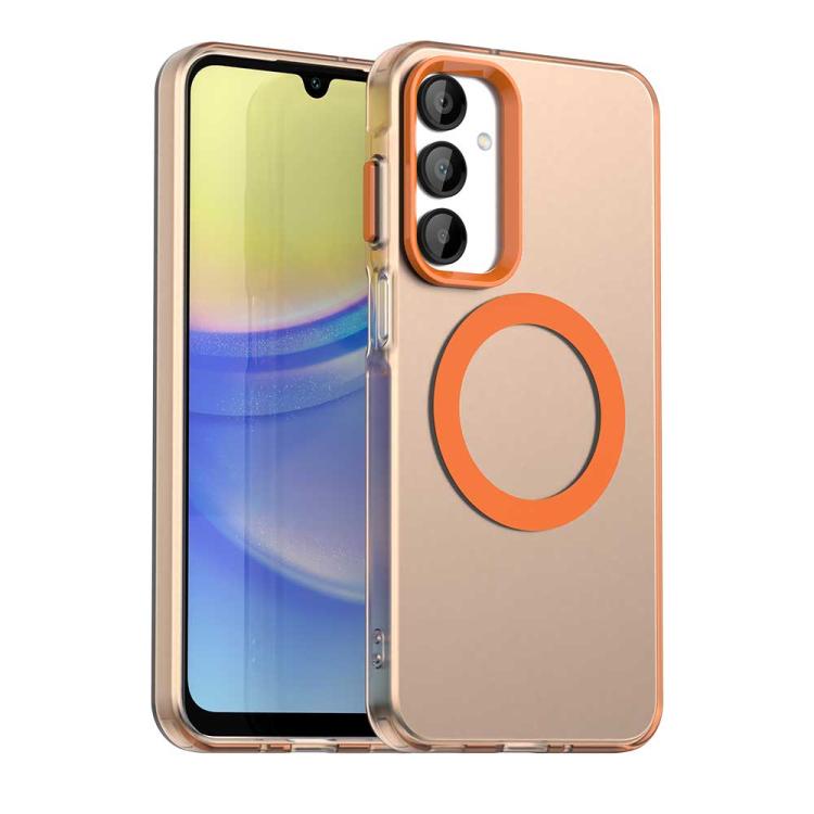 Candy Magsafe PC Hybrid TPU Phone Case, For Samsung Galaxy A06 5G, For Samsung Galaxy A36 5G, For Samsung Galaxy A16 4G, For Samsung Galaxy A16 5G, For Samsung Galaxy A06 4G, For Samsung Galaxy A15 5G