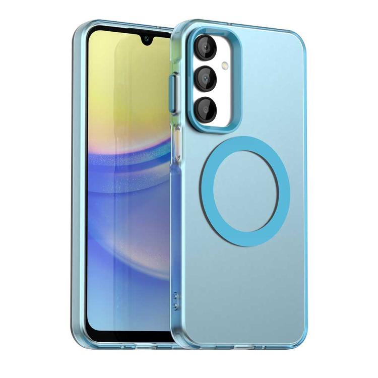 Candy Magsafe PC Hybrid TPU Phone Case, For Samsung Galaxy A06 5G, For Samsung Galaxy A36 5G, For Samsung Galaxy A16 4G, For Samsung Galaxy A16 5G, For Samsung Galaxy A06 4G, For Samsung Galaxy A15 5G