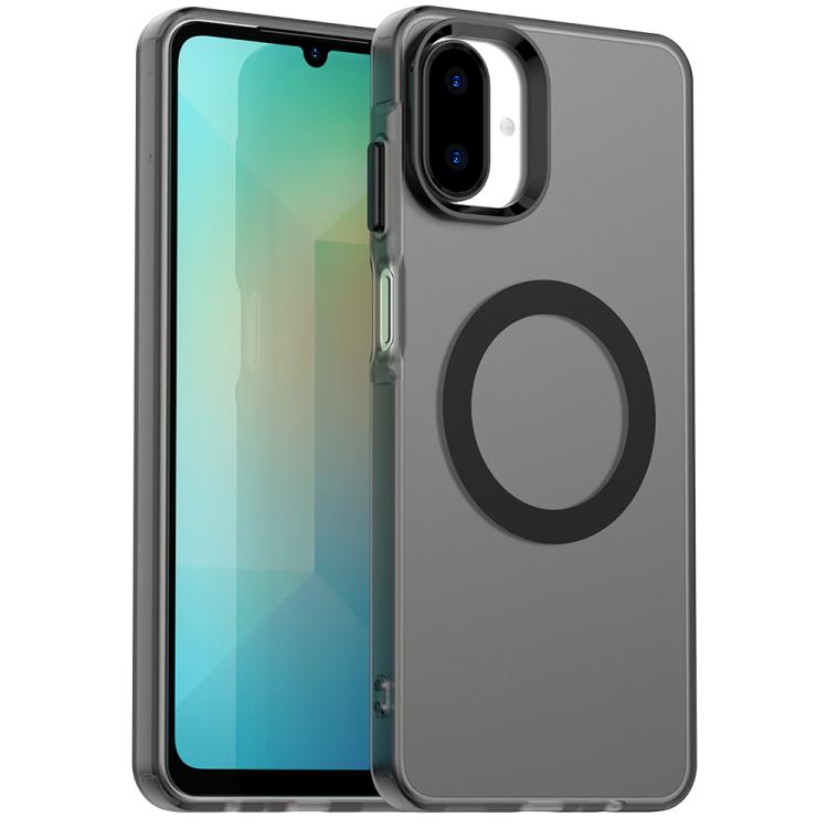 Candy Magsafe PC Hybrid TPU Phone Case, For Samsung Galaxy A57 5G, For Samsung Galaxy A37 5G, For Samsung Galaxy A17 4G, For Samsung Galaxy A07 4G, For Samsung Galaxy A07 5G, For Samsung Galaxy A17 5G