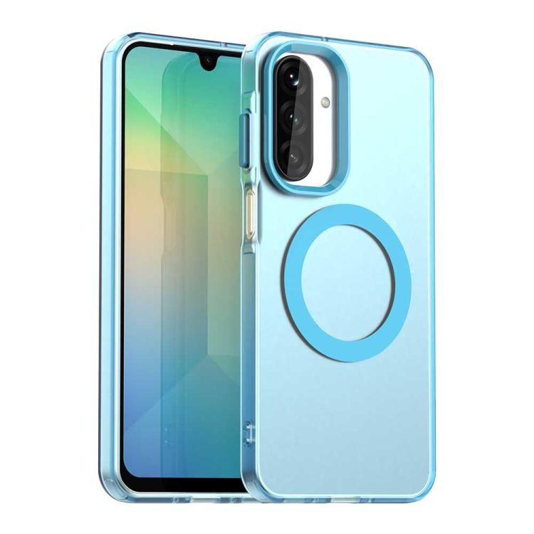 Candy Magsafe PC Hybrid TPU Phone Case, For Samsung Galaxy A57 5G, For Samsung Galaxy A37 5G, For Samsung Galaxy A17 4G, For Samsung Galaxy A07 4G, For Samsung Galaxy A07 5G, For Samsung Galaxy A17 5G
