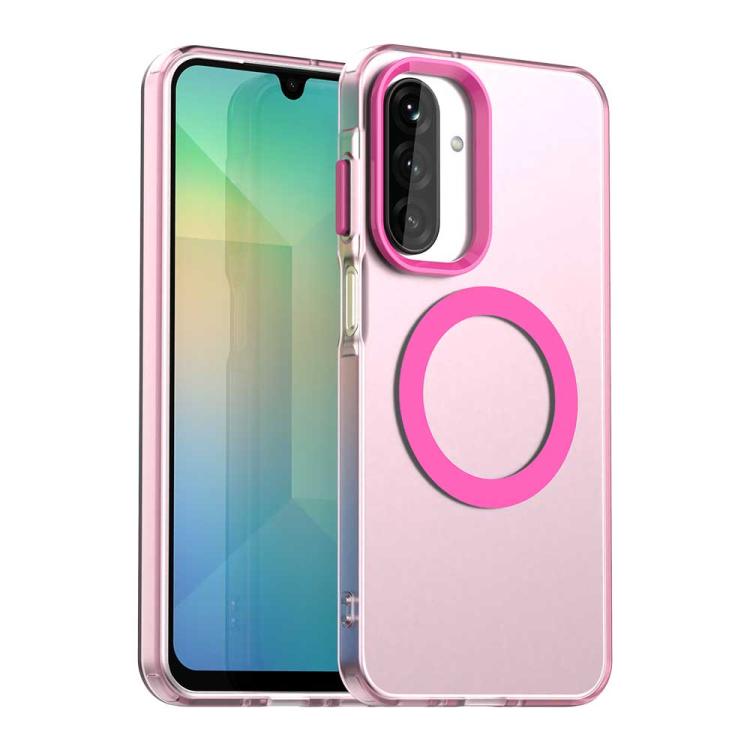 Candy Magsafe PC Hybrid TPU Phone Case, For Samsung Galaxy A57 5G, For Samsung Galaxy A37 5G, For Samsung Galaxy A17 4G, For Samsung Galaxy A07 4G, For Samsung Galaxy A07 5G, For Samsung Galaxy A17 5G