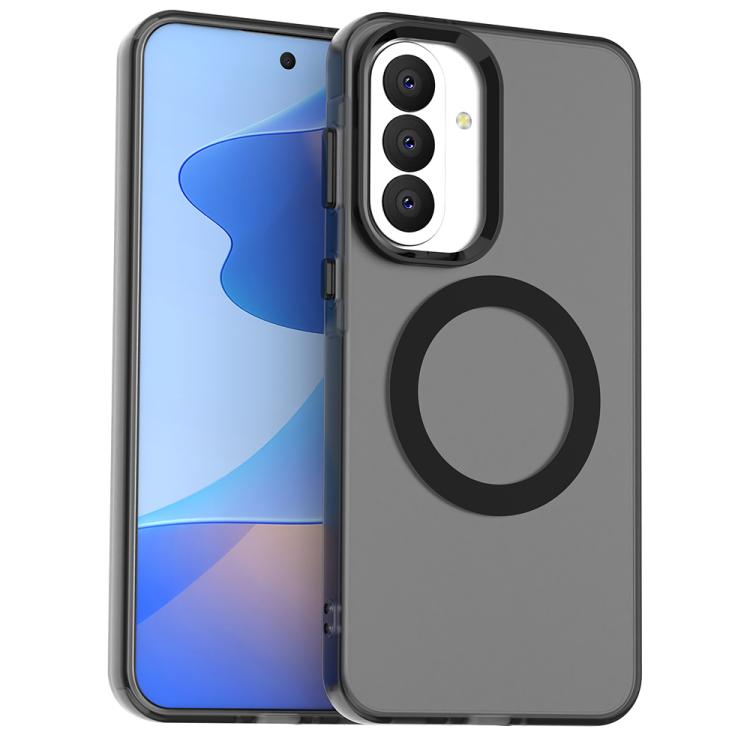 Candy Magsafe PC Hybrid TPU Phone Case, For Samsung Galaxy A57 5G, For Samsung Galaxy A37 5G, For Samsung Galaxy A17 4G, For Samsung Galaxy A07 4G, For Samsung Galaxy A07 5G, For Samsung Galaxy A17 5G