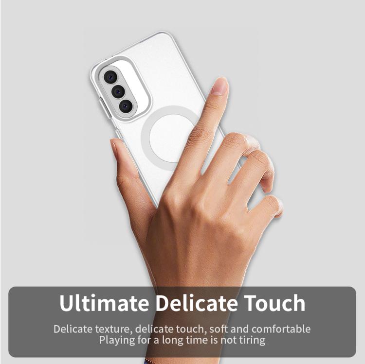 Candy Magsafe PC Hybrid TPU Phone Case, For Samsung Galaxy A57 5G, For Samsung Galaxy A37 5G, For Samsung Galaxy A17 4G, For Samsung Galaxy A07 4G, For Samsung Galaxy A07 5G, For Samsung Galaxy A17 5G