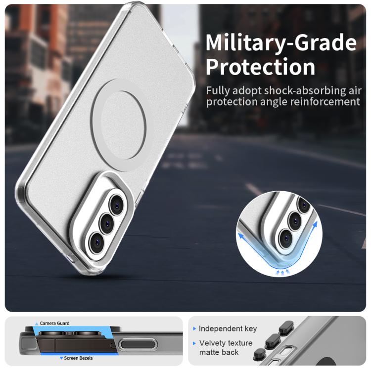 Candy Magsafe PC Hybrid TPU Phone Case, For Samsung Galaxy A57 5G, For Samsung Galaxy A37 5G, For Samsung Galaxy A17 4G, For Samsung Galaxy A07 4G, For Samsung Galaxy A07 5G, For Samsung Galaxy A17 5G