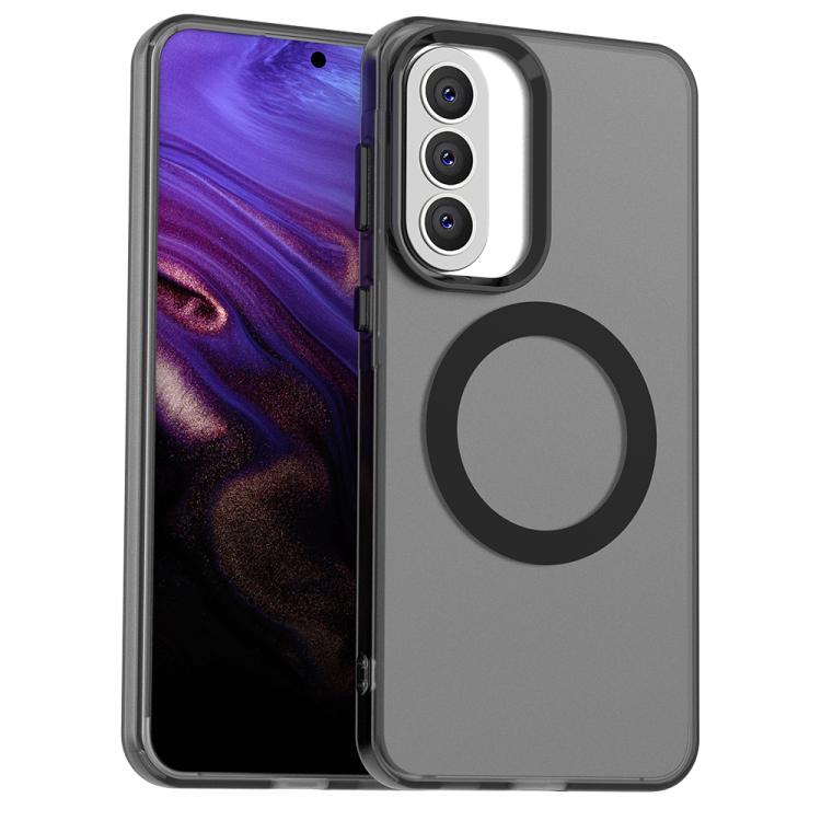 Candy Magsafe PC Hybrid TPU Phone Case, For Samsung Galaxy A57 5G, For Samsung Galaxy A37 5G, For Samsung Galaxy A17 4G, For Samsung Galaxy A07 4G, For Samsung Galaxy A07 5G, For Samsung Galaxy A17 5G