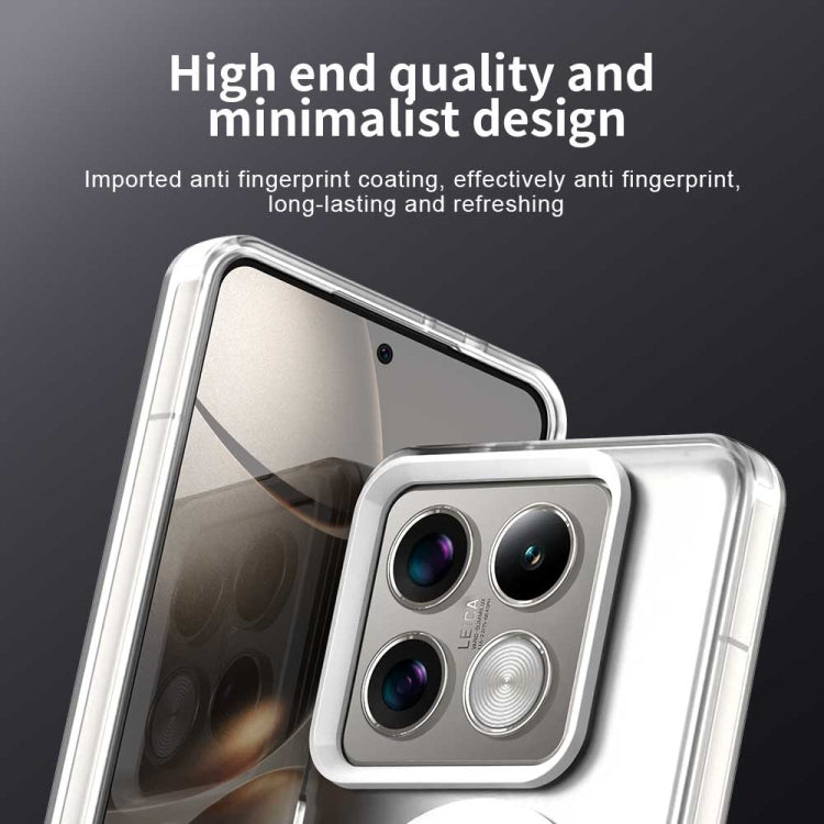Candy Magsafe PC Hybrid TPU Phone Case, For Xiaomi 14T Pro, For Xiaomi 14T, For Xiaomi Poco M6 4G, For Xiaomi Poco M6 Plus, For Xiaomi 14 Civi, For Xiaomi Poco F6 5G