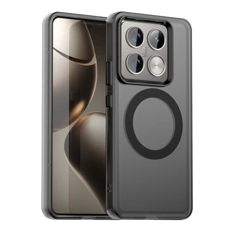 Candy Magsafe PC Hybrid TPU Phone Case, For Xiaomi 14T Pro, For Xiaomi 14T, For Xiaomi Poco M6 4G, For Xiaomi Poco M6 Plus, For Xiaomi 14 Civi, For Xiaomi Poco F6 5G