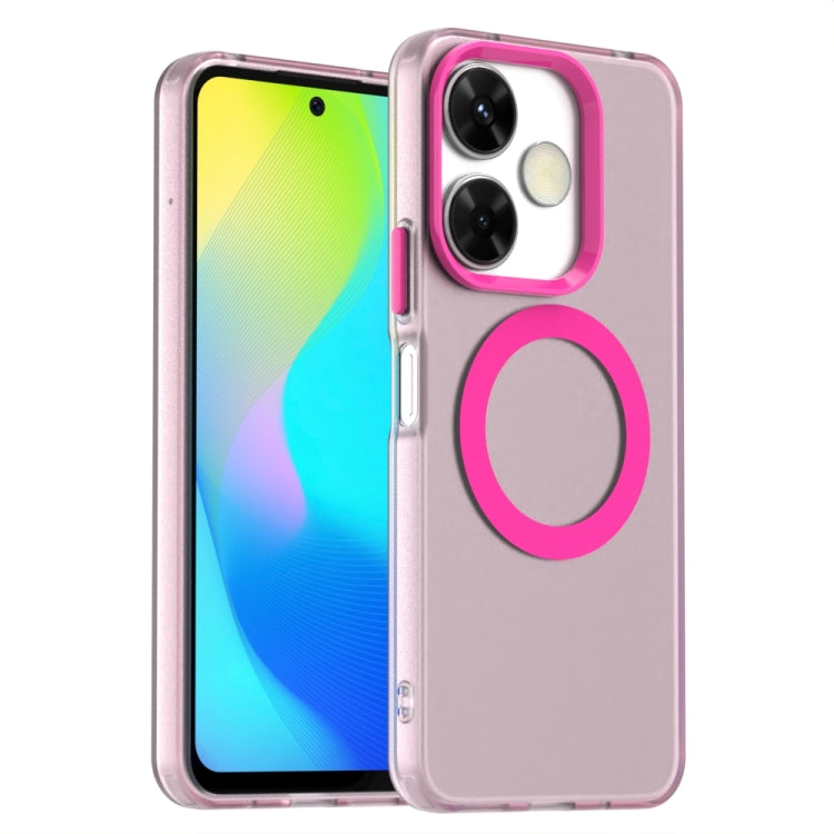 Candy Magsafe PC Hybrid TPU Phone Case, For Xiaomi 14T Pro, For Xiaomi 14T, For Xiaomi Poco M6 4G, For Xiaomi Poco M6 Plus, For Xiaomi 14 Civi, For Xiaomi Poco F6 5G
