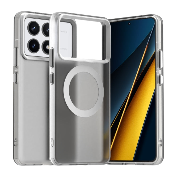 Candy Magsafe PC Hybrid TPU Phone Case, For Xiaomi Poco F6 Pro, For Xiaomi Civi 4 Pro, For Xiaomi Poco C61, For Xiaomi Poco M6 Pro 4G, For Xiaomi Poco X6 Neo 5G, For Xiaomi Poco M6 5G