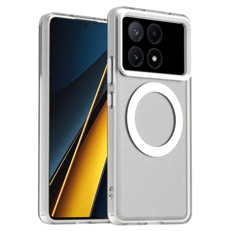 Candy Magsafe PC Hybrid TPU Phone Case, For Xiaomi Poco X6 Pro 5G, For Xiaomi Poco X6 5G, For Xiaomi 14 Ultra, For Xiaomi Poco C65, For Xiaomi 14 Pro, For Xiaomi 14