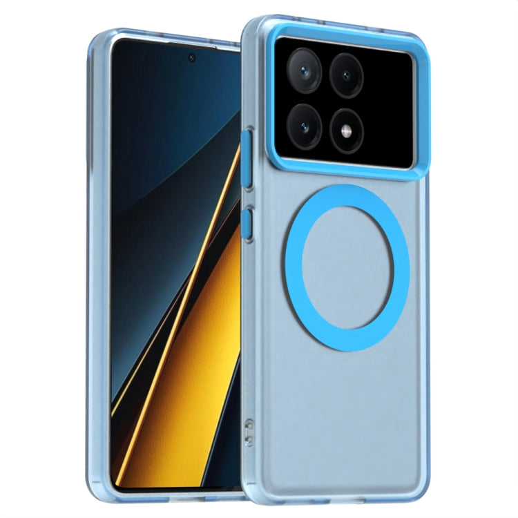 Candy Magsafe PC Hybrid TPU Phone Case, For Xiaomi Poco X6 Pro 5G, For Xiaomi Poco X6 5G, For Xiaomi 14 Ultra, For Xiaomi Poco C65, For Xiaomi 14 Pro, For Xiaomi 14
