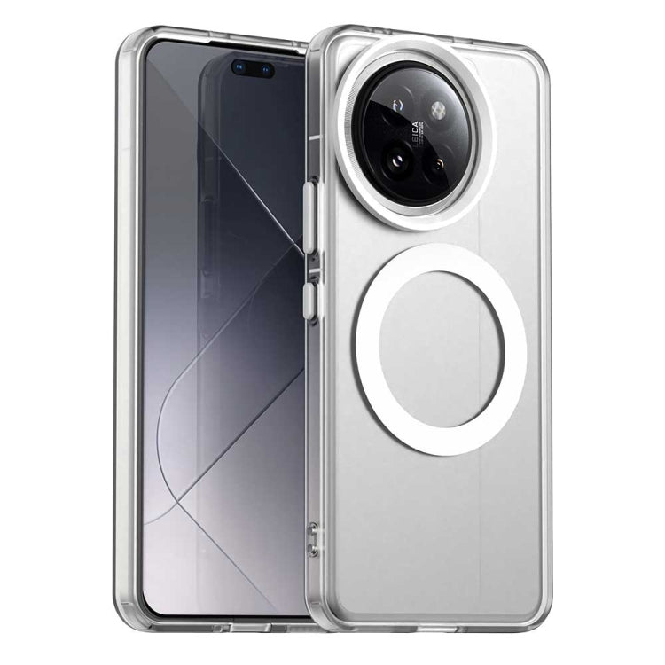Candy Magsafe PC Hybrid TPU Phone Case, For Xiaomi Poco F6 Pro, For Xiaomi Civi 4 Pro, For Xiaomi Poco C61, For Xiaomi Poco M6 Pro 4G, For Xiaomi Poco X6 Neo 5G, For Xiaomi Poco M6 5G