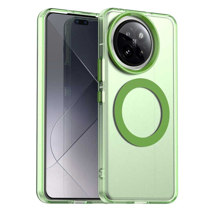 Candy Magsafe PC Hybrid TPU Phone Case, For Xiaomi Poco F6 Pro, For Xiaomi Civi 4 Pro, For Xiaomi Poco C61, For Xiaomi Poco M6 Pro 4G, For Xiaomi Poco X6 Neo 5G, For Xiaomi Poco M6 5G