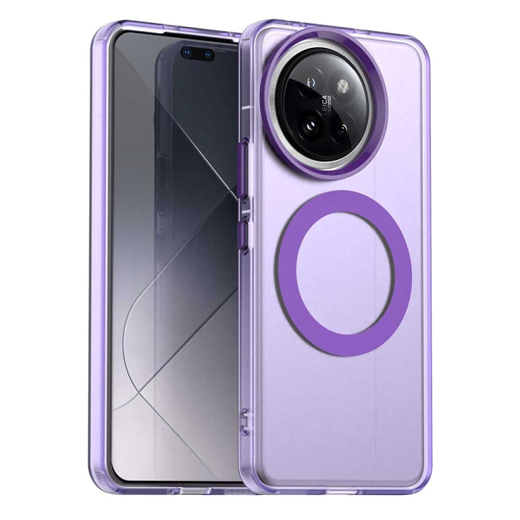 Candy Magsafe PC Hybrid TPU Phone Case, For Xiaomi Poco F6 Pro, For Xiaomi Civi 4 Pro, For Xiaomi Poco C61, For Xiaomi Poco M6 Pro 4G, For Xiaomi Poco X6 Neo 5G, For Xiaomi Poco M6 5G