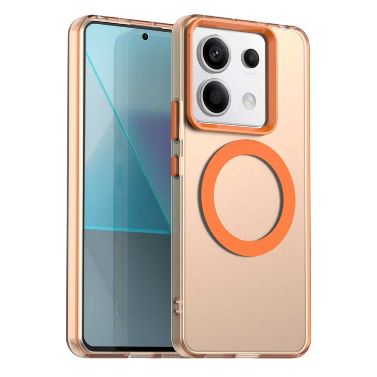 Candy Magsafe PC Hybrid TPU Phone Case, For Xiaomi Poco X6 Pro 5G, For Xiaomi Poco X6 5G, For Xiaomi 14 Ultra, For Xiaomi Poco C65, For Xiaomi 14 Pro, For Xiaomi 14