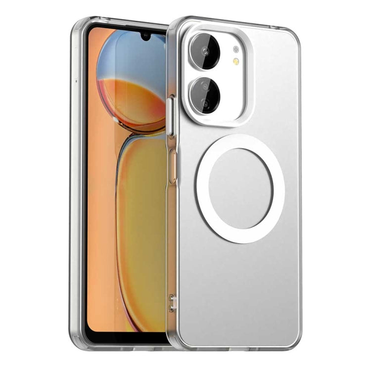 Candy Magsafe PC Hybrid TPU Phone Case, For Xiaomi Poco C61, For Xiaomi Poco M6 Pro 4G, For Xiaomi Poco X6 Neo 5G, For Xiaomi Poco M6 5G, For Xiaomi Poco X6 Pro 5G, For Xiaomi Poco X6 5G