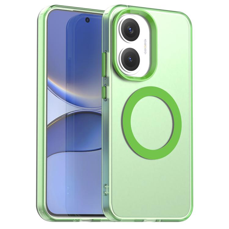 Candy Magsafe PC Hybrid TPU Phone Case, For Xiaomi 15T 5G, For Xiaomi Poco F7, For Xiaomi 15 Ultra, For Xiaomi Poco X7 Pro, For Xiaomi 15 Pro, For Xiaomi 15