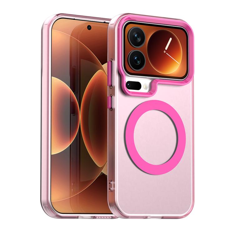 Candy Magsafe PC Hybrid TPU Phone Case, For Xiaomi 17 Pro Max, For Xiaomi 17 Pro, For Xiaomi 17, For Xiaomi 15T Pro 5G, For Xiaomi 15T 5G, For Xiaomi Poco F7