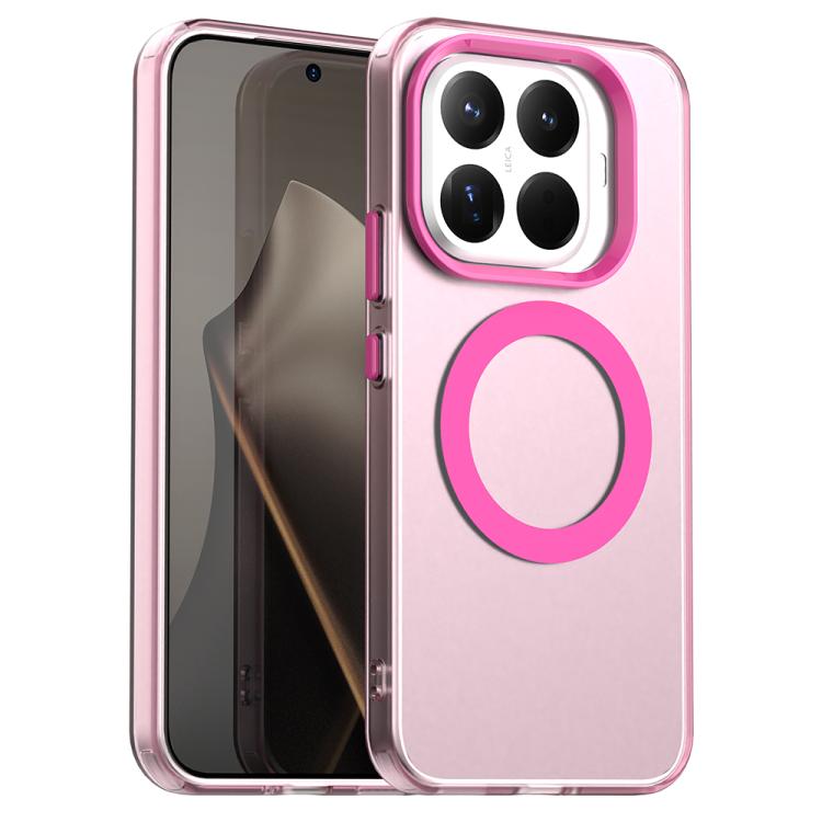 Candy Magsafe PC Hybrid TPU Phone Case, For Xiaomi 17 Pro Max, For Xiaomi 17 Pro, For Xiaomi 17, For Xiaomi 15T Pro 5G, For Xiaomi 15T 5G, For Xiaomi Poco F7