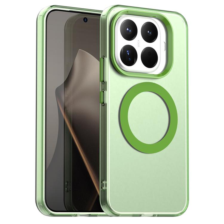 Candy Magsafe PC Hybrid TPU Phone Case, For Xiaomi 17 Pro Max, For Xiaomi 17 Pro, For Xiaomi 17, For Xiaomi 15T Pro 5G, For Xiaomi 15T 5G, For Xiaomi Poco F7