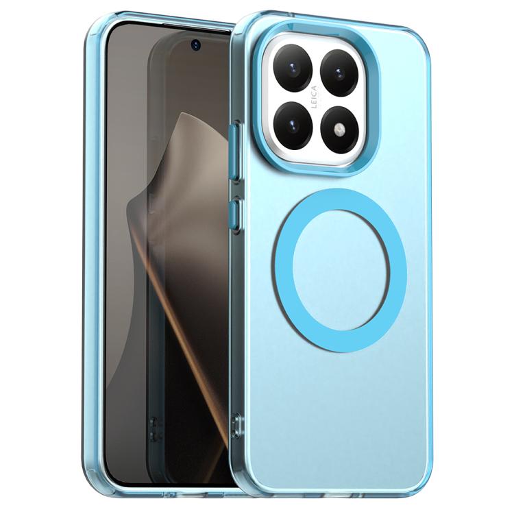 Candy Magsafe PC Hybrid TPU Phone Case, For Xiaomi 15T 5G, For Xiaomi Poco F7, For Xiaomi 15 Ultra, For Xiaomi Poco X7 Pro, For Xiaomi 15 Pro, For Xiaomi 15