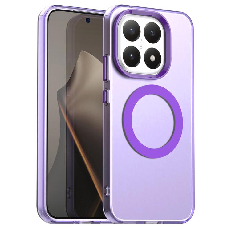 Candy Magsafe PC Hybrid TPU Phone Case, For Xiaomi 15T 5G, For Xiaomi Poco F7, For Xiaomi 15 Ultra, For Xiaomi Poco X7 Pro, For Xiaomi 15 Pro, For Xiaomi 15