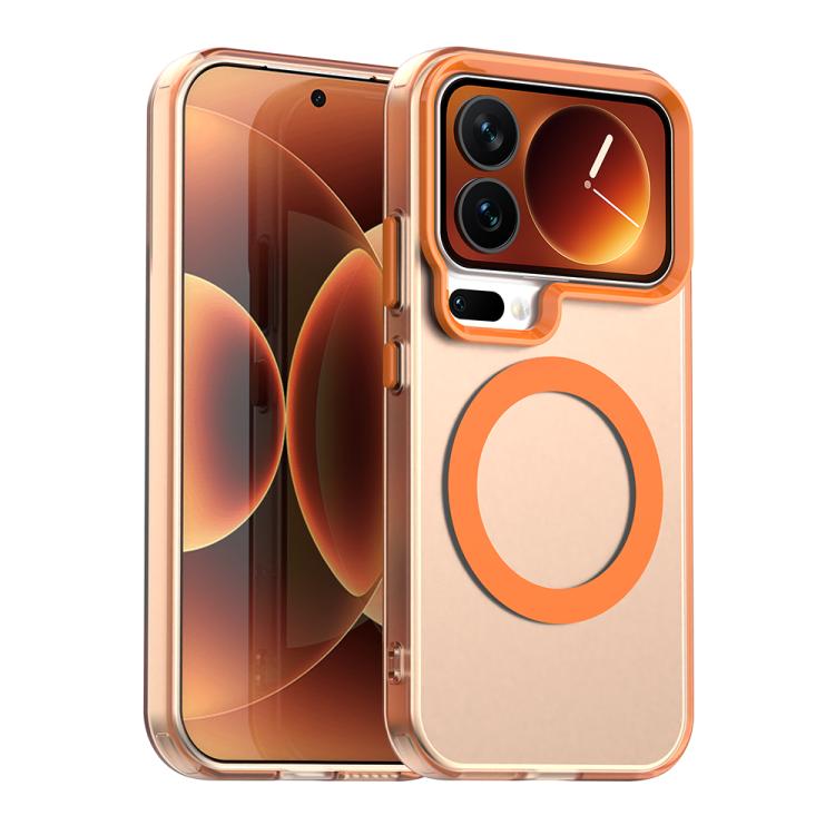 Candy Magsafe PC Hybrid TPU Phone Case, For Xiaomi 17 Pro Max, For Xiaomi 17 Pro, For Xiaomi 17, For Xiaomi 15T Pro 5G, For Xiaomi 15T 5G, For Xiaomi Poco F7