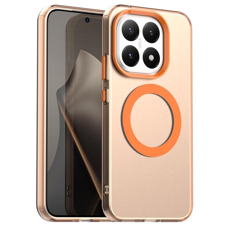 Candy Magsafe PC Hybrid TPU Phone Case, For Xiaomi 17T Pro 5G, For Xiaomi 17T 5G, For Xiaomi 17 Pro Max, For Xiaomi 17 Pro, For Xiaomi 17, For Xiaomi 15T Pro 5G