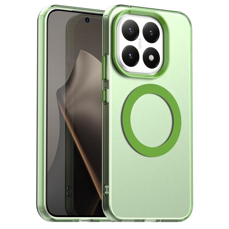 Candy Magsafe PC Hybrid TPU Phone Case, For Xiaomi 17T Pro 5G, For Xiaomi 17T 5G, For Xiaomi 17 Pro Max, For Xiaomi 17 Pro, For Xiaomi 17, For Xiaomi 15T Pro 5G