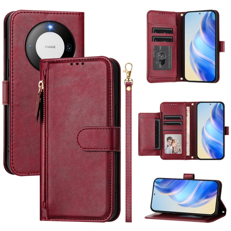 Multi-Card Slots Zipper Wallet Leather Phone Case, For Huawei nova 14, For Huawei nova 13 Pro, For Huawei Pura 70 Pro / Pura 70 Pro+, For Huawei nova 12i 4G Global, For Huawei nova 12s 4G Global, For Huawei Pura 70, For Huawei Mate 60 Pro / Mate 60 Pro...