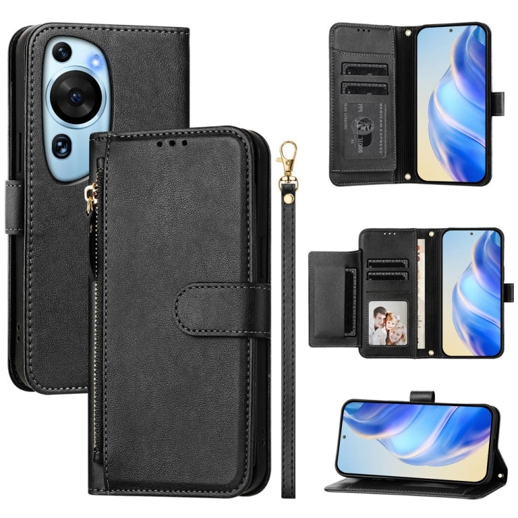 Multi-Card Slots Zipper Wallet Leather Phone Case, For Huawei P60 Art, For Huawei P60 / P60 Pro, For Huawei Enjoy 50 Pro 4G / nova Y90, For Huawei Enjoy 50 4G / nova Y70 Plus, For Huawei nova 9, For Huawei P50 Pro, For Huawei P50, For Huawei Enjoy 20 SE