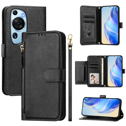 Multi-Card Slots Zipper Wallet Leather Phone Case, For Huawei P60 Art, For Huawei P60 / P60 Pro, For Huawei Enjoy 50 Pro 4G / nova Y90, For Huawei Enjoy 50 4G / nova Y70 Plus, For Huawei nova 9, For Huawei P50 Pro, For Huawei P50, For Huawei Enjoy 20 SE