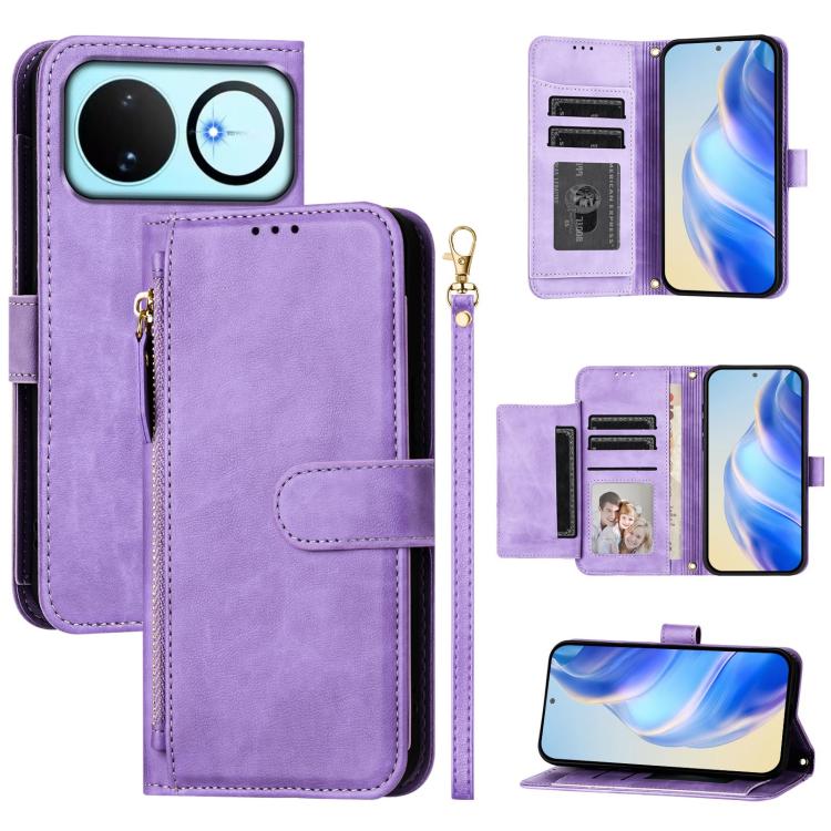 Multi-Card Slots Zipper Wallet Leather Phone Case, For Huawei nova 15 / nova 16z, For Huawei nova 16, For Huawei Pura 90 Pro Max 5G, For Huawei Pura 90 Pro 5G, For Huawei Mate 70 Air 5G, For Huawei Enjoy 80s, For Huawei nova 14 Ultra                   ...