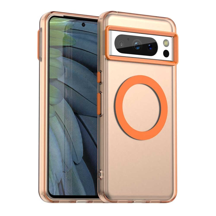 Candy Magsafe PC Hybrid TPU Phone Case, For Google Pixel 9, For Google Pixel 8a, For Google Pixel 8 Pro, For Google Pixel 8