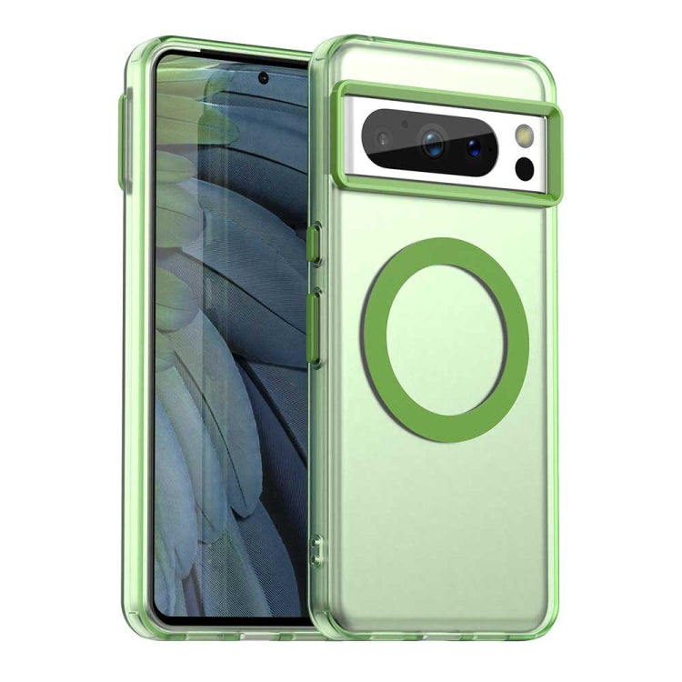 Candy Magsafe PC Hybrid TPU Phone Case, For Google Pixel 9, For Google Pixel 8a, For Google Pixel 8 Pro, For Google Pixel 8