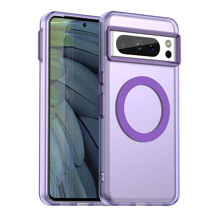 Candy Magsafe PC Hybrid TPU Phone Case, For Google Pixel 9, For Google Pixel 8a, For Google Pixel 8 Pro, For Google Pixel 8