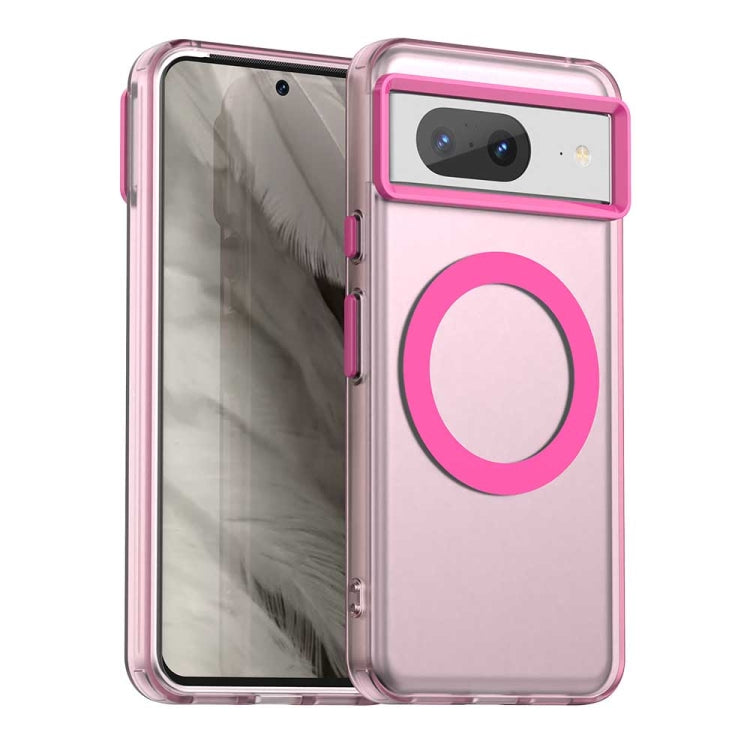 Candy Magsafe PC Hybrid TPU Phone Case, For Google Pixel 9, For Google Pixel 8a, For Google Pixel 8 Pro, For Google Pixel 8