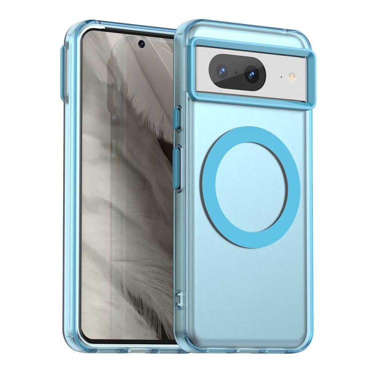 Candy Magsafe PC Hybrid TPU Phone Case, For Google Pixel 9, For Google Pixel 8a, For Google Pixel 8 Pro, For Google Pixel 8